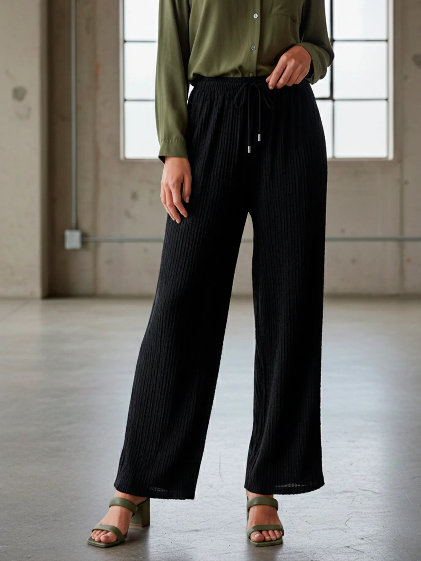AD2625 PANTALON DE PIERNA ANCHA 9440
